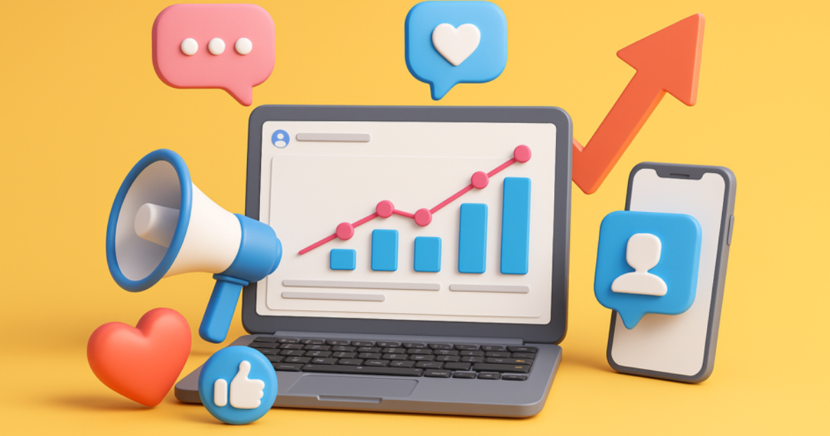 organic social media growth case study