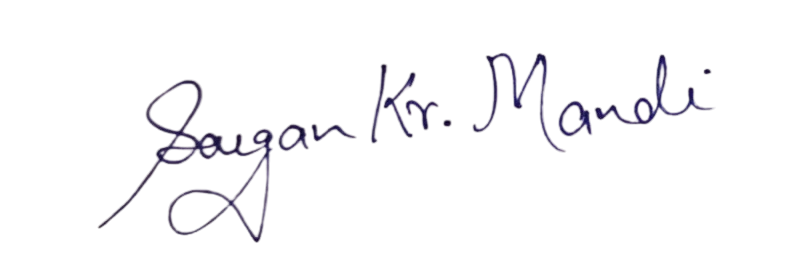 Sougan Kumar Mandi signature Sougan Kumar Mandi signature