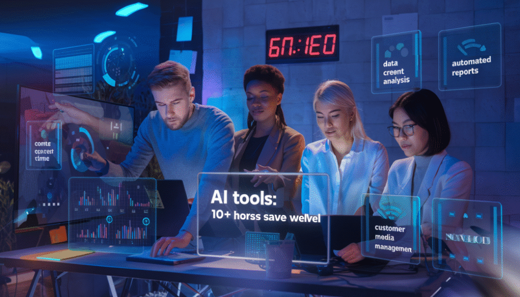 5 AI Tools That Will Save Digital Marketers 10+ Hours a Week