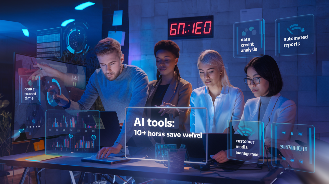 5 AI Tools That Will Save Digital Marketers 10+ Hours a Week