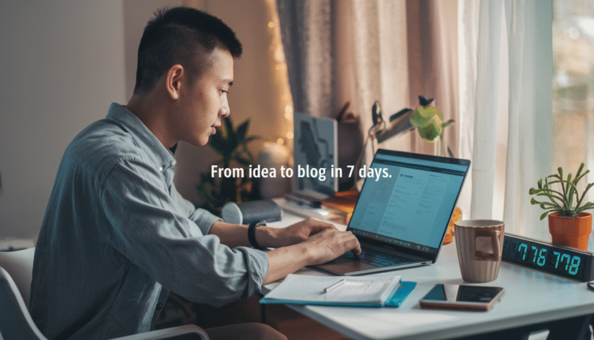 start blogging step by step in 2026