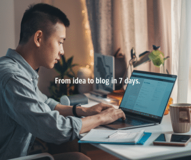 How I Built My First Blog in 7 Days (Step-by-Step Guide)