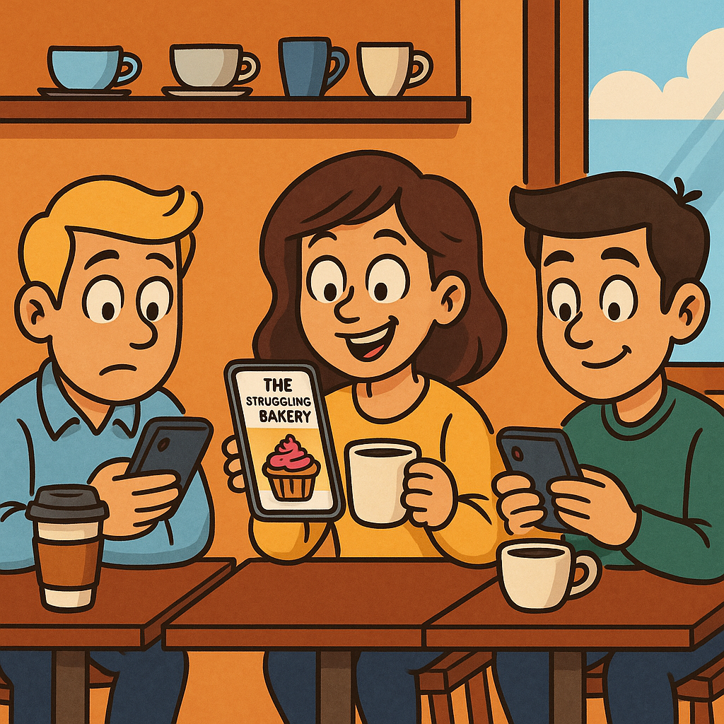 Episode 2 – The Café War Next Door panel 6