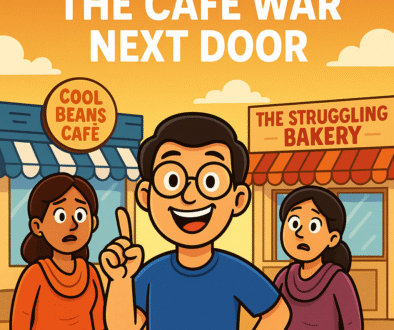 Marketing Comic Episode 2 – The Café War Next Door