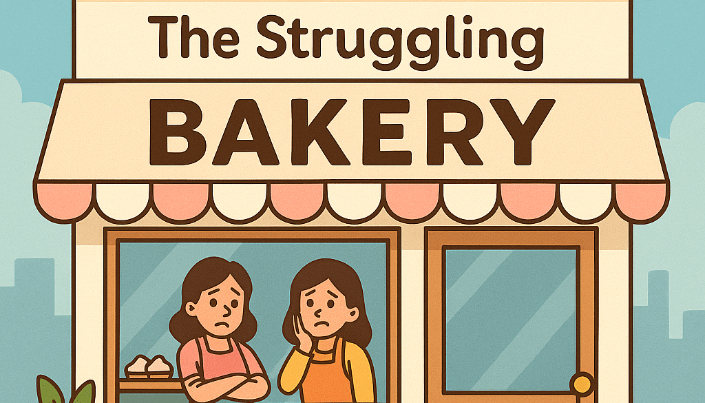 Marketing lessons through comics – Peplio Episode 1 The Struggling Bakery