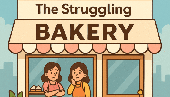 Marketing lessons through comics – Peplio Episode 1 The Struggling Bakery
