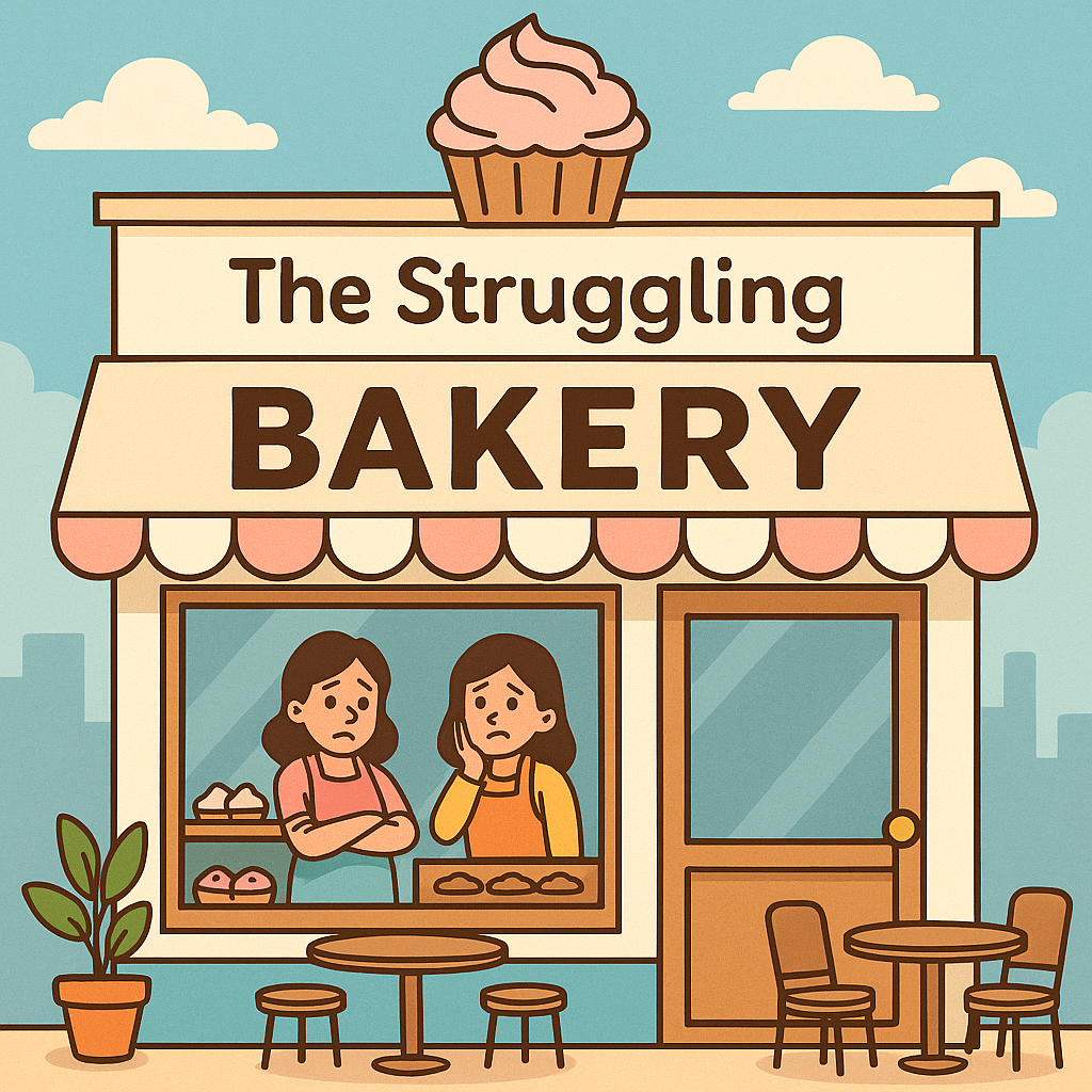 Marketing lessons through comics – Peplio Episode 1 The Struggling Bakery