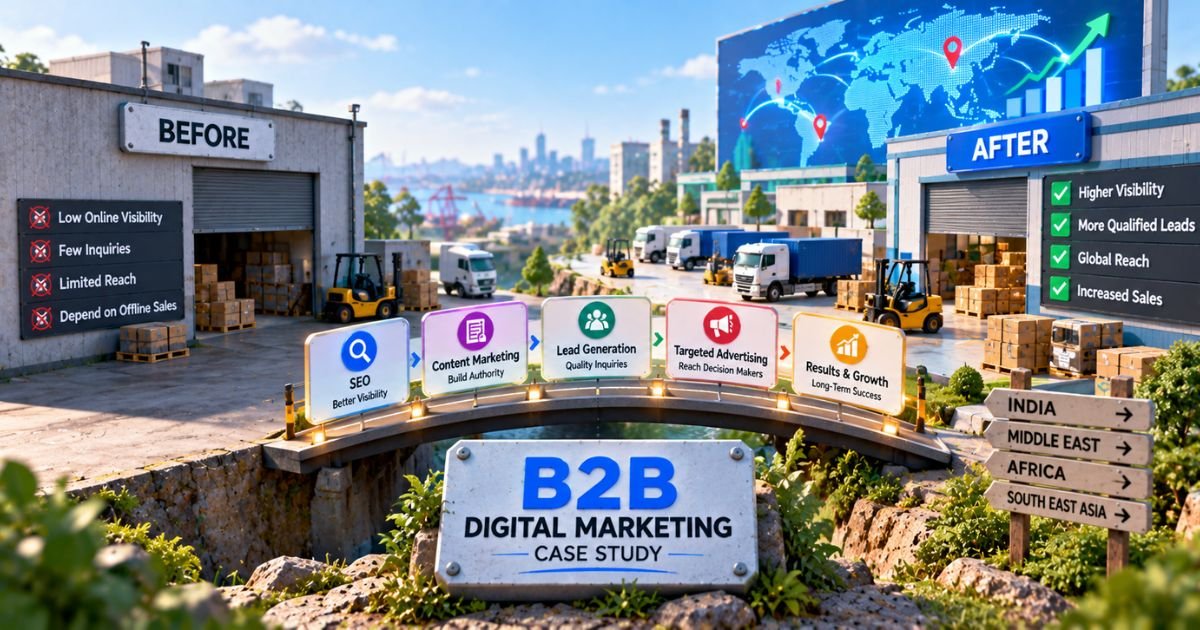 B2B digital marketing case study
