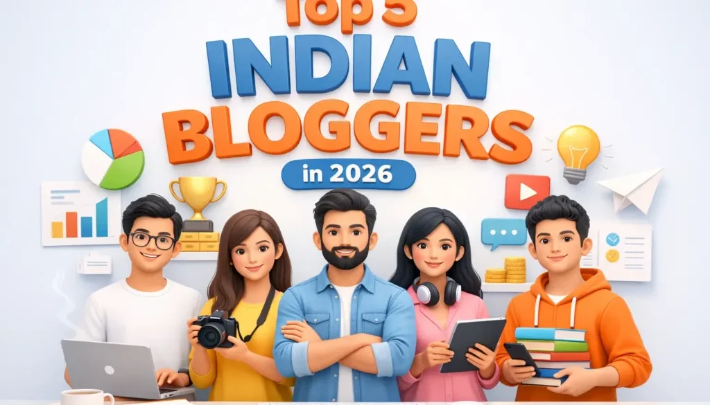 Top 5 Indian Blogger in 2026