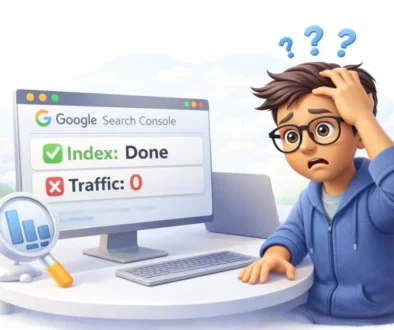 indexed but not ranking