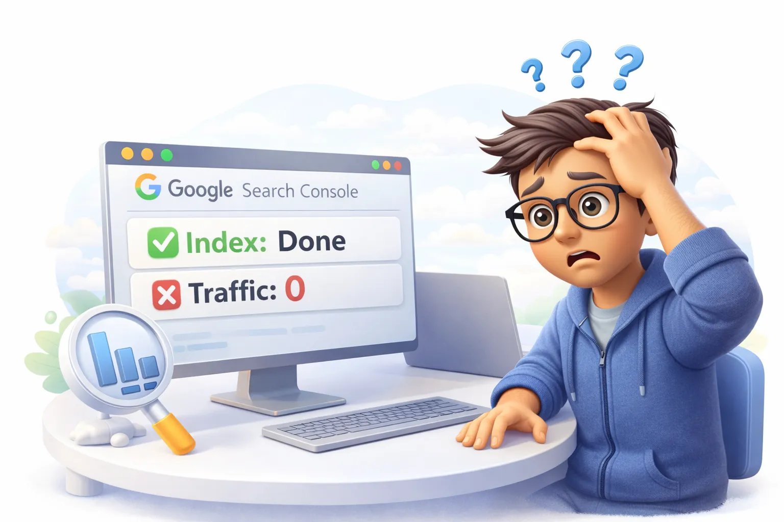 indexed but not ranking