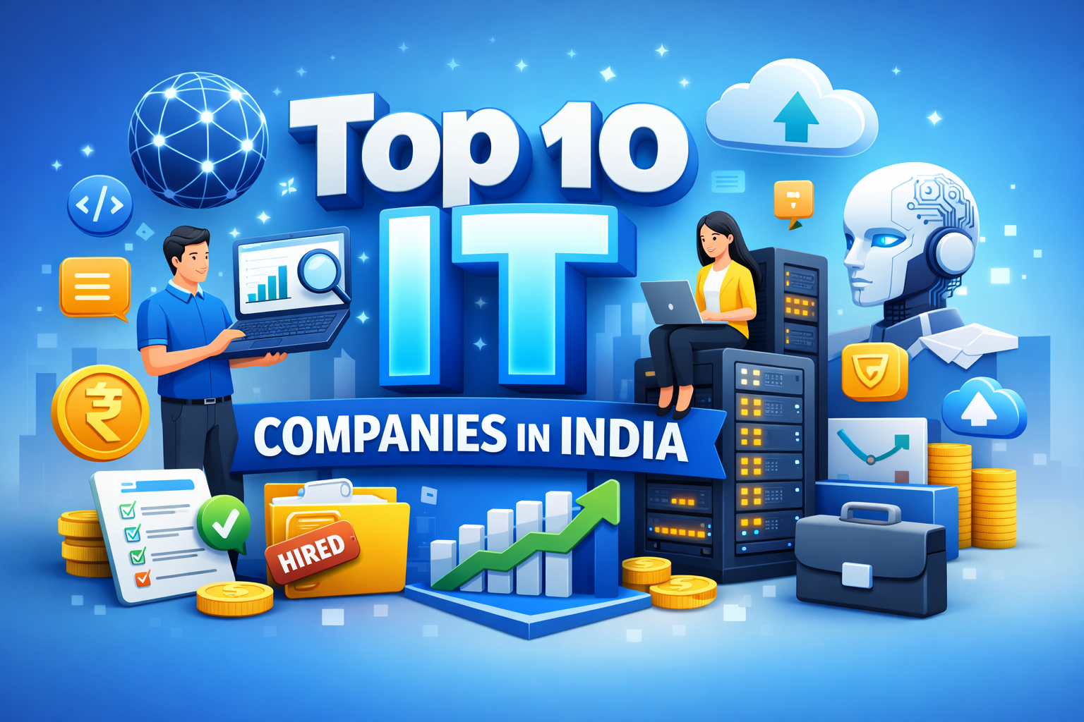 Top 10 IT companies in India