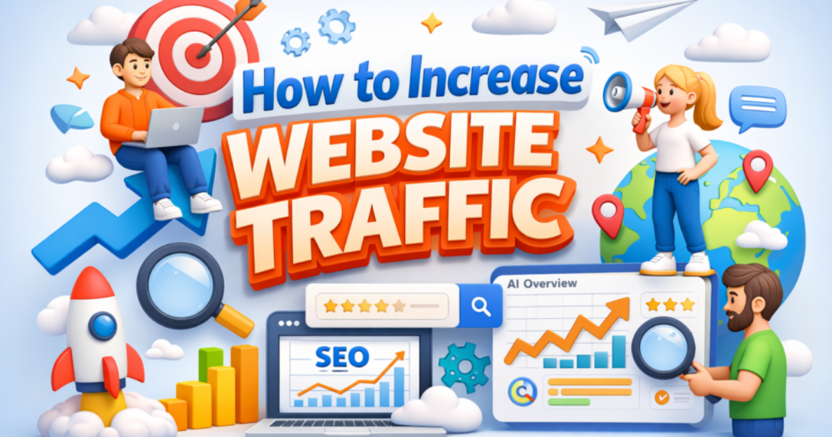 how to increase website traffic