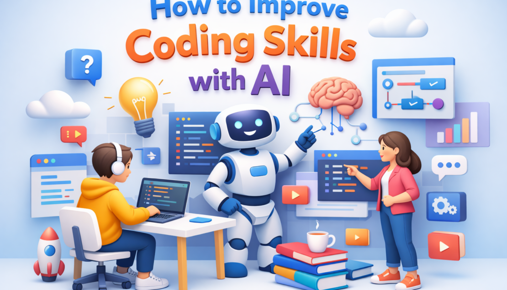 how to improve coding skills with AI