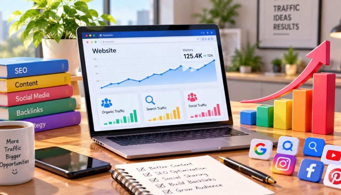 how to increase website traffic