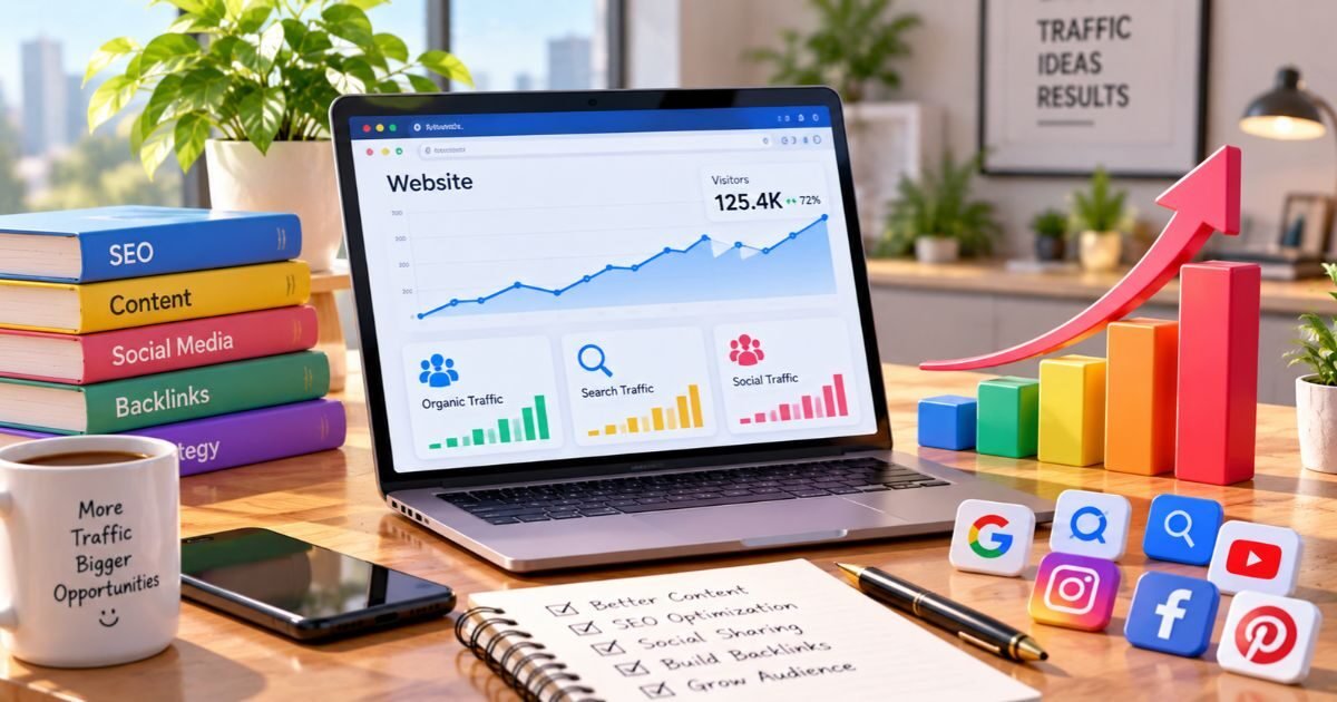 how to increase website traffic