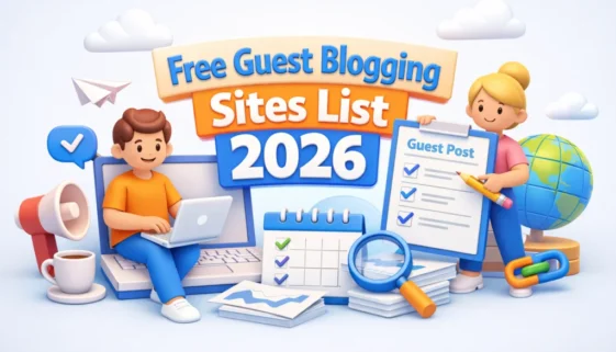 free guest blogging sites list 2026