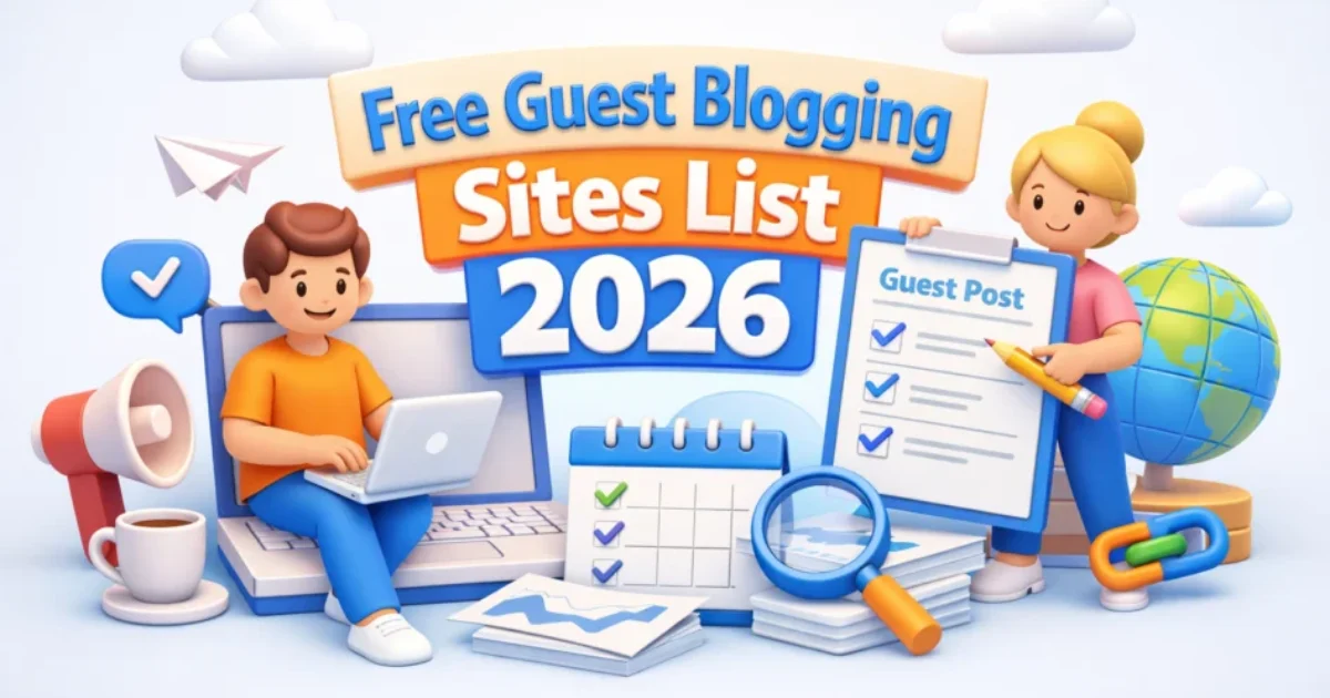 free guest blogging sites list 2026