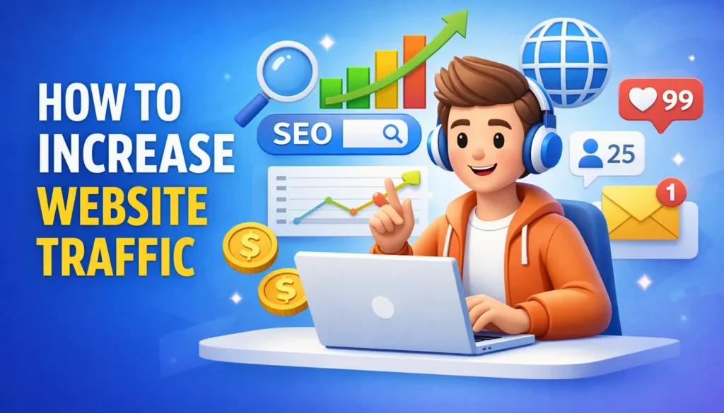 How to increase website traffic