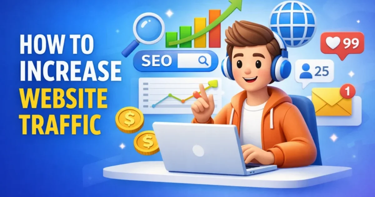 How to increase website traffic