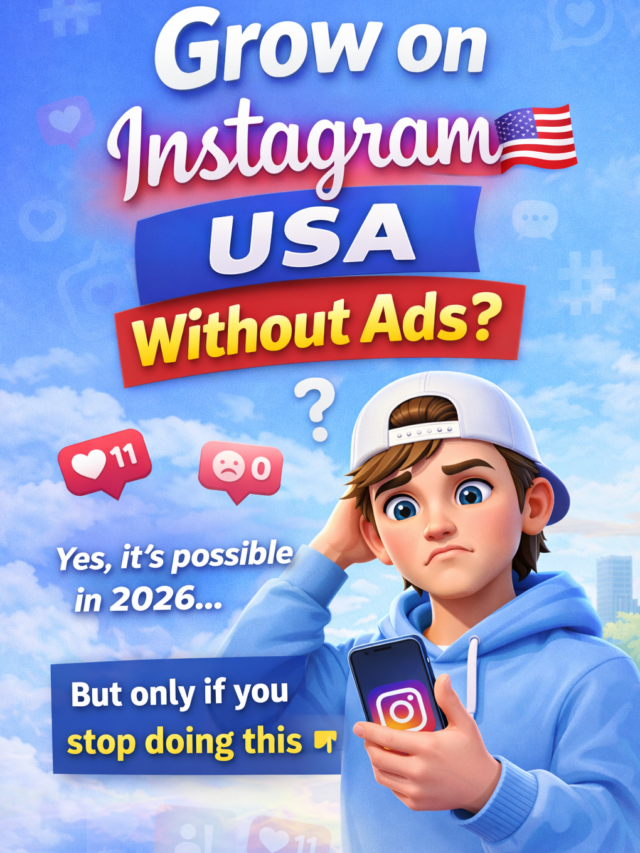Grow on Instagram USA Without Ads (2026)