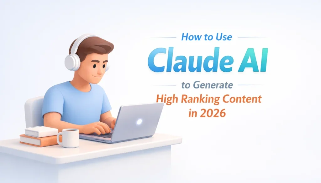 how to use Claude AI to generate high ranking content