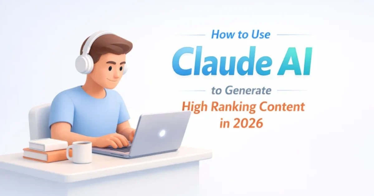 how to use Claude AI to generate high ranking content