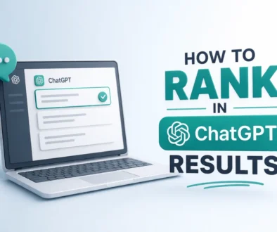 how to rank in ChatGPT results