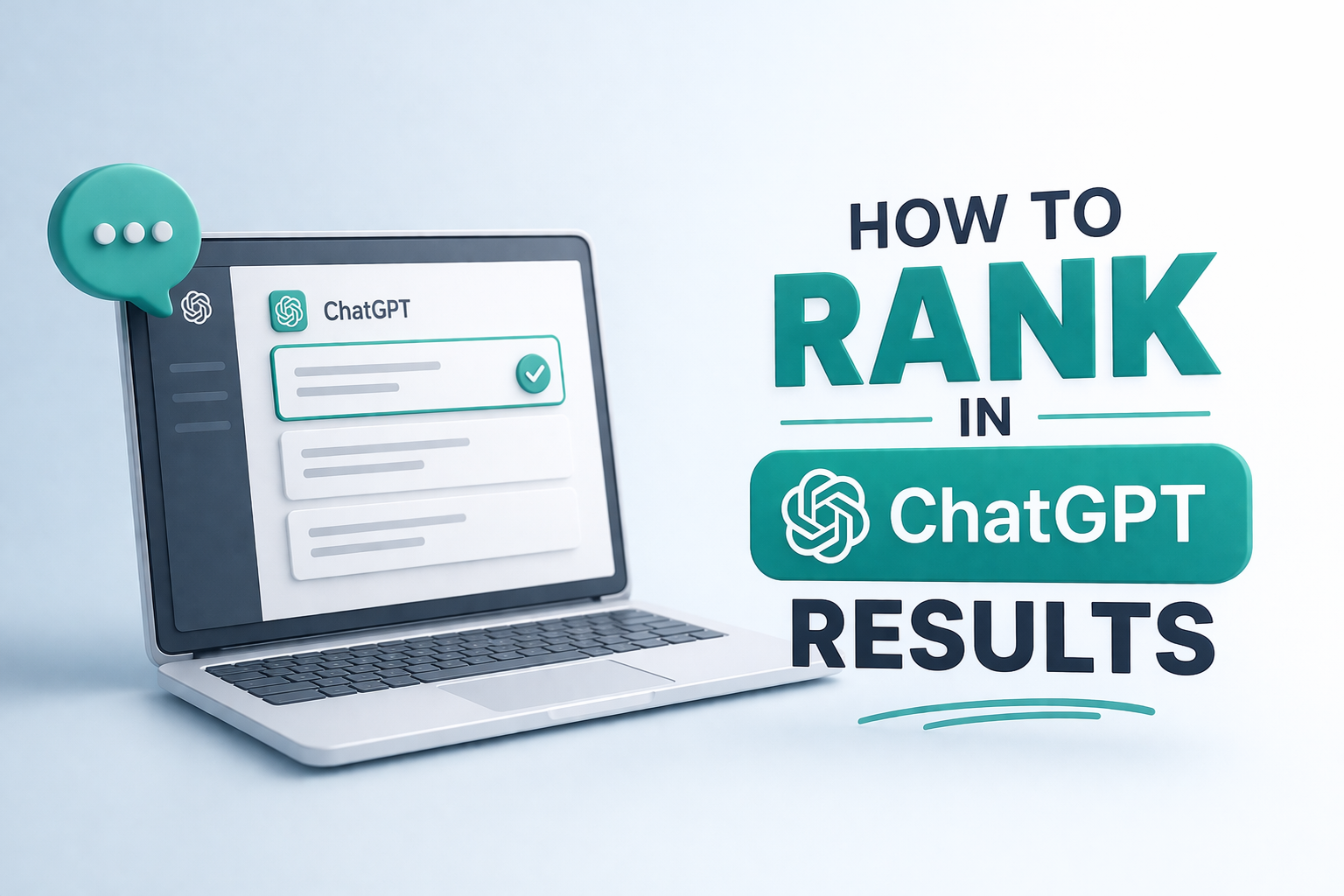 how to rank in ChatGPT results