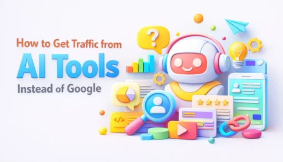 how to get traffic from AI tools instead of Google
