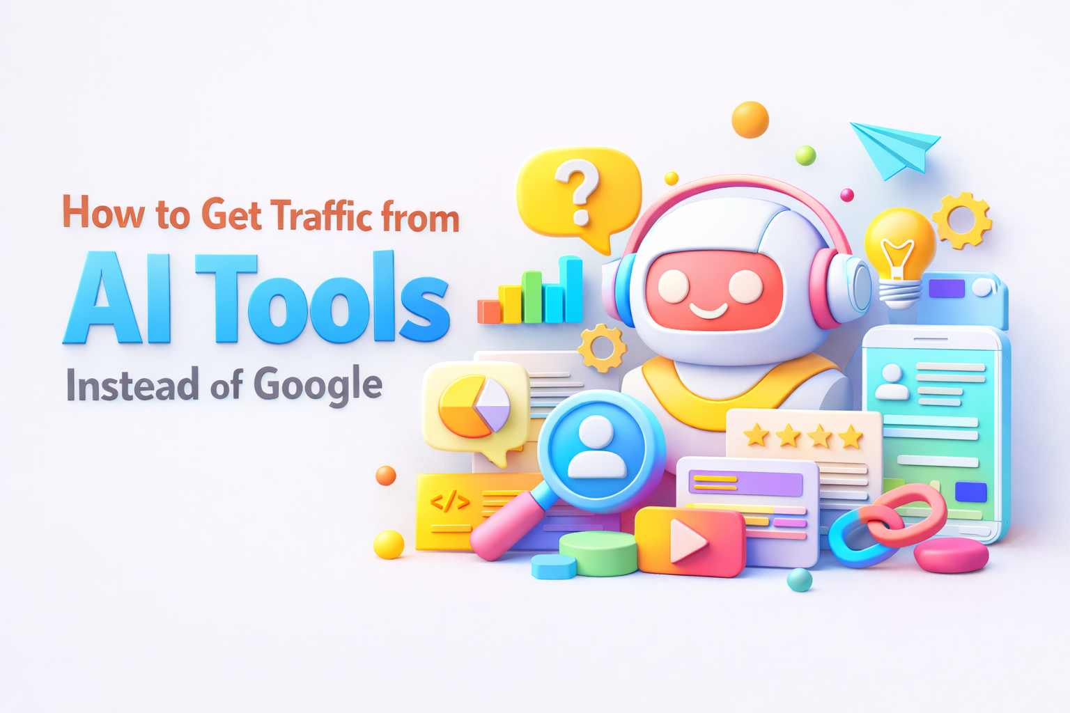 how to get traffic from AI tools instead of Google