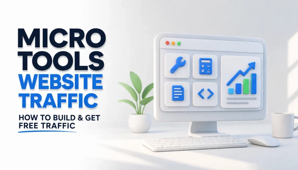 micro tools website traffic