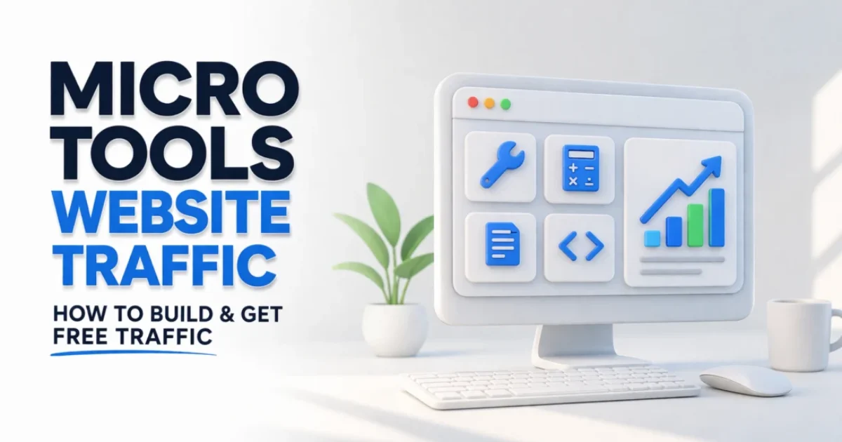 micro tools website traffic