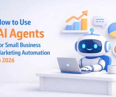 how to use AI agents for small business marketing automation in 2026