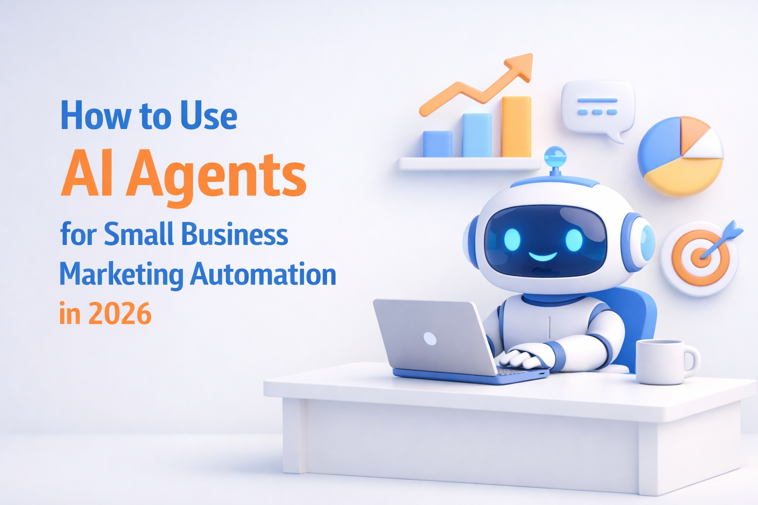 how to use AI agents for small business marketing automation in 2026
