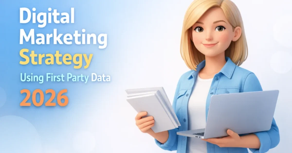 digital marketing strategy using first party data 2026
