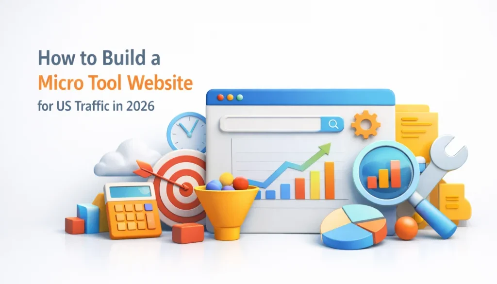 How to Build a Micro Tool Website for US Traffic in 2026