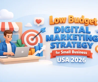 low budget digital marketing strategy for small business USA 2026