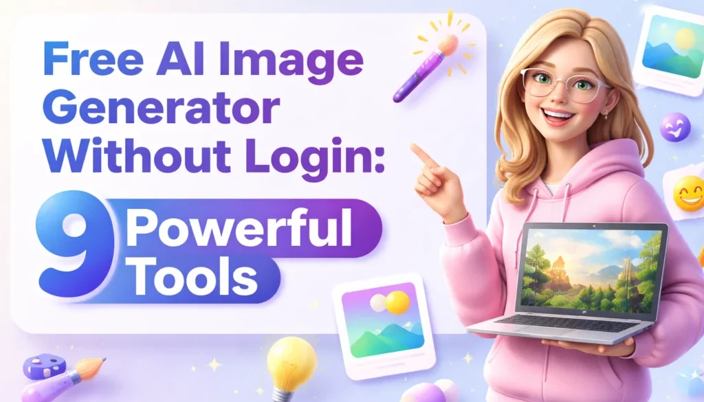 free AI image generator without login