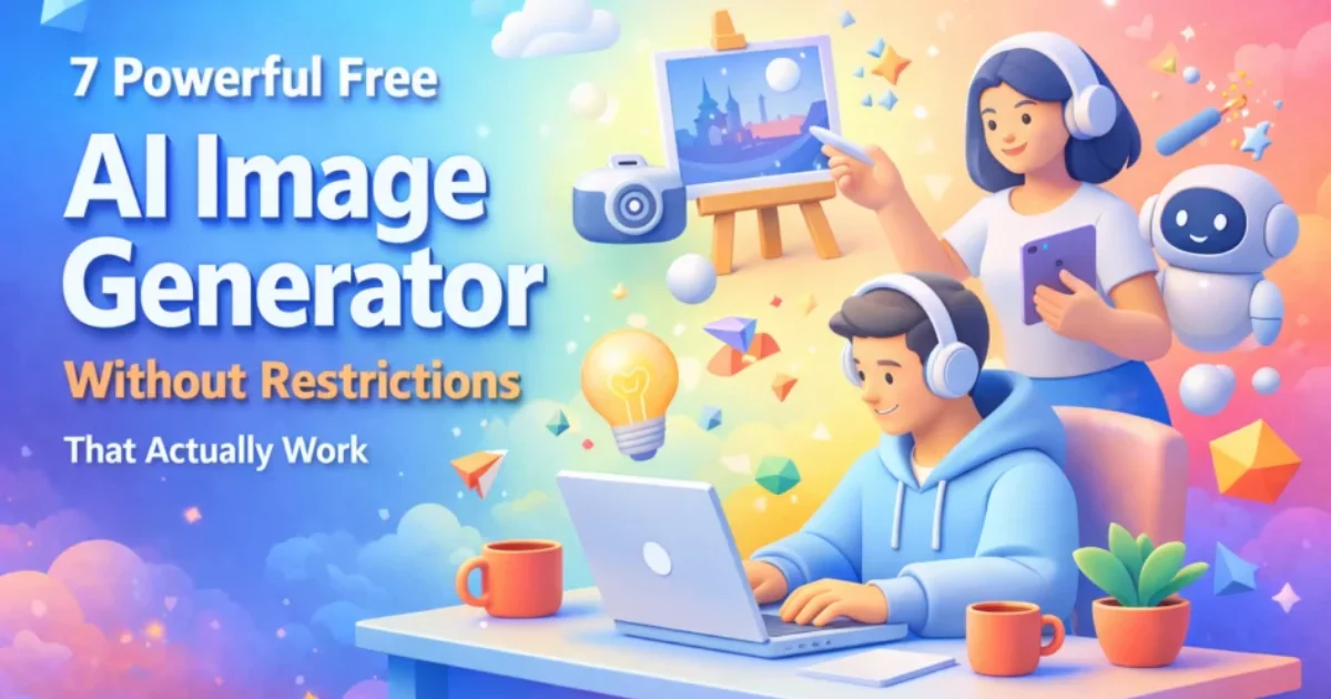 free AI image generator without restrictions