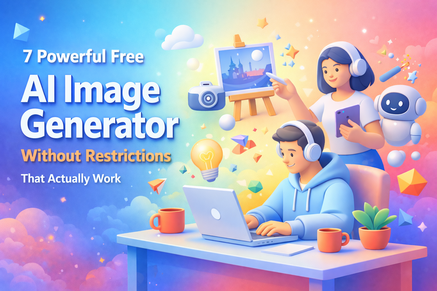 free AI image generator without restrictions