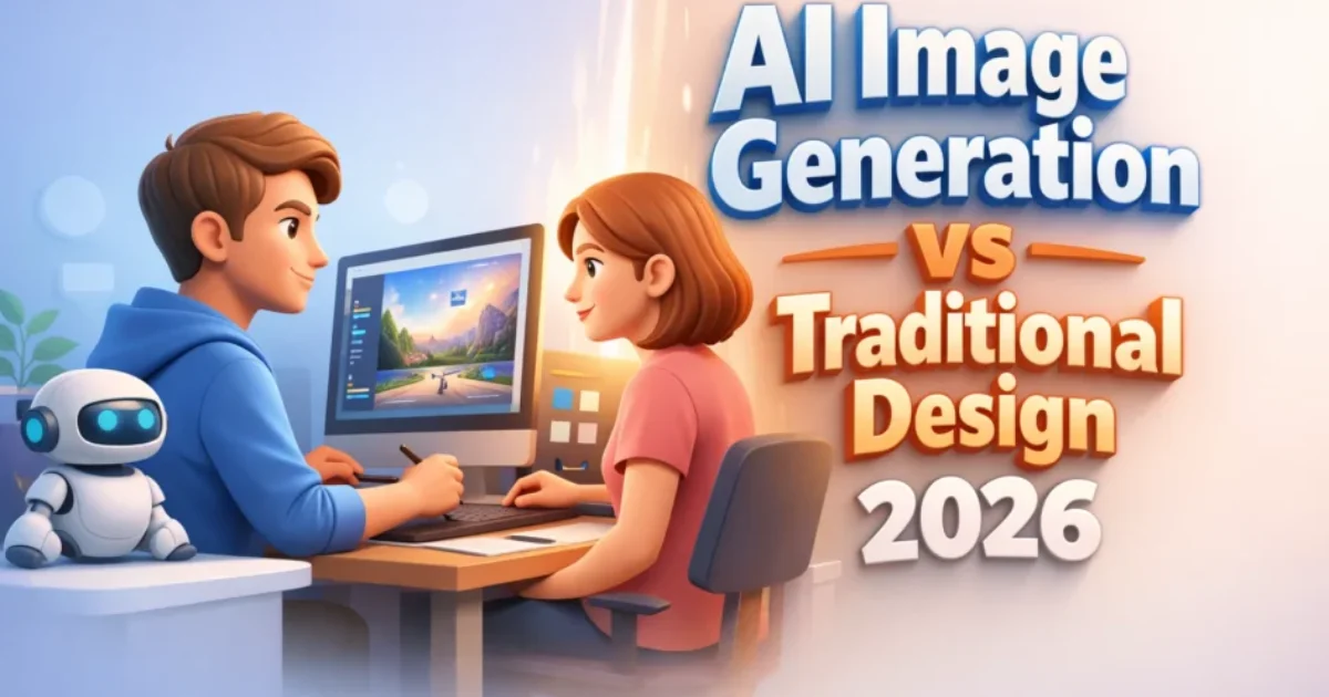 AI Image Generation vs Traditional Design