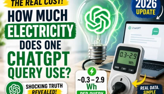 How much electricity does one ChatGPT query use