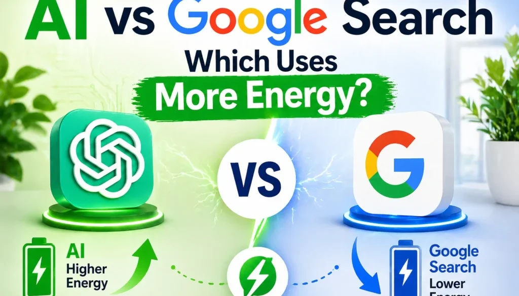 Does AI Use More Energy Than Google Search