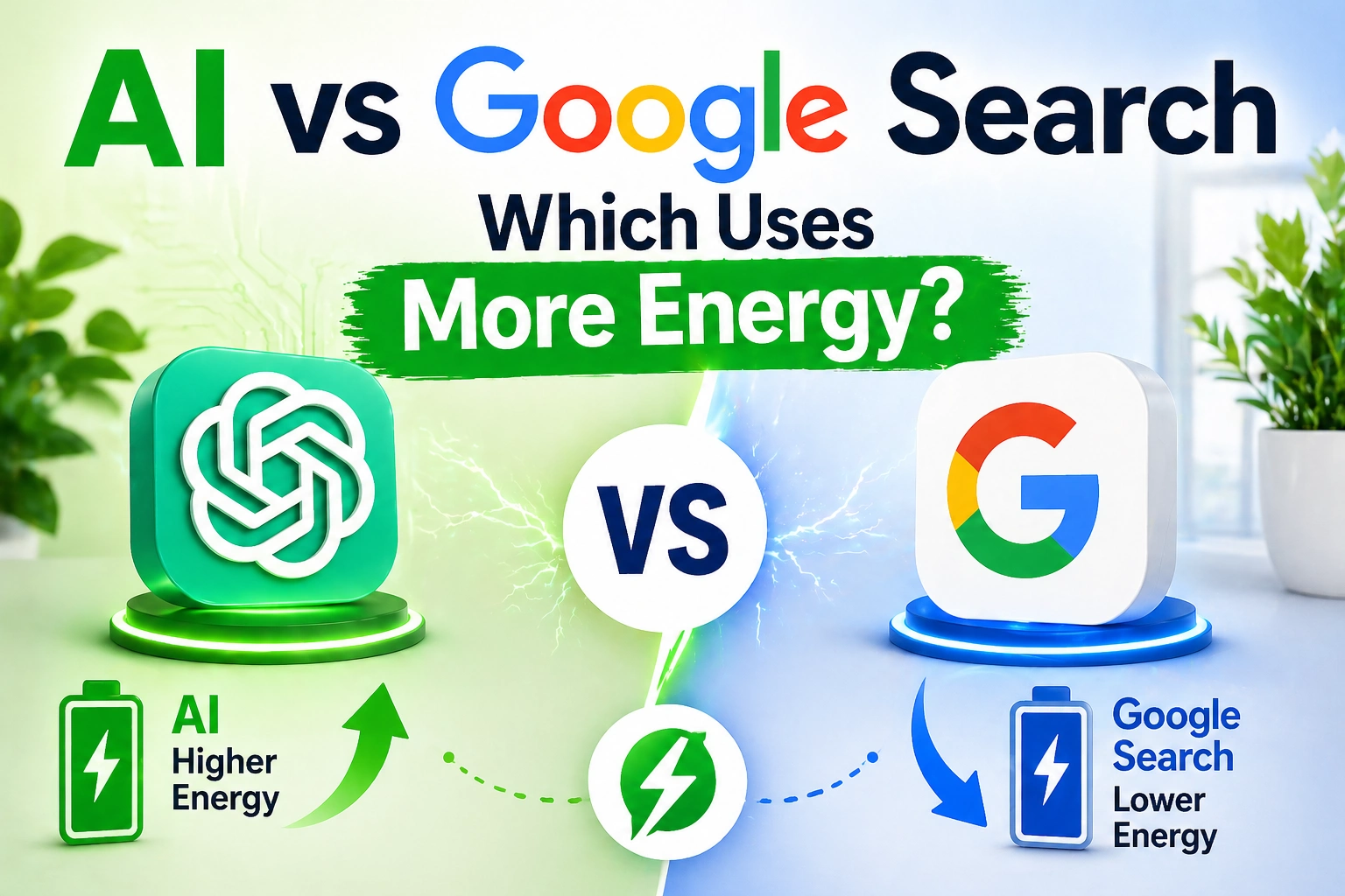 Does AI Use More Energy Than Google Search