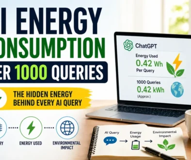 AI Energy Consumption per 1000 Queries