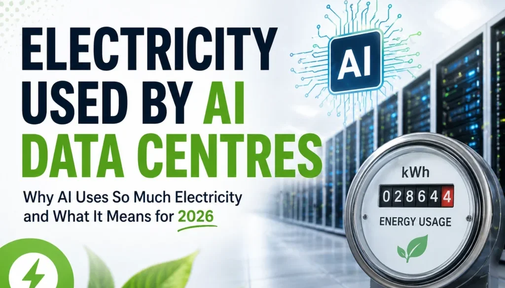 Electricity Used by AI Data Centres