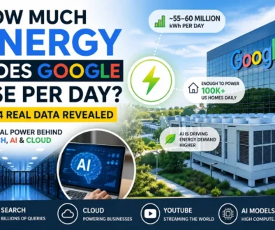 How Much Energy Does Google Use Per Day