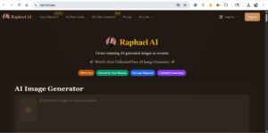 free AI image generator without restrictions raphael