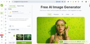 free AI image generator without login VisualGPT